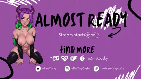 Snapshot of ziny_cosky chatting on February 28, 2:45 am Ziny Cosky online show from February 28, 2:45 am