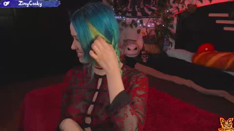 Snapshot of ziny_cosky chatting on March 13, 2:18 am Ziny Cosky online show from March 13, 2:18 am