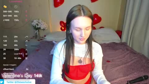 Snapshot of zlata__fox chatting on February 15, 6:12 pm Zlata Mon Tue Thu Fri Sun Sa GMT 3 0000pm - 0600pm online show from February 15, 6:12 pm