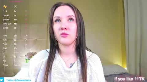 Snapshot of zlata__fox chatting on March 11, 6:19 pm Zlata Mon Tue Thu Fri Sun Sa GMT 3 0000pm - 0600pm online show from March 11, 6:19 pm