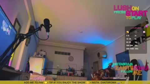  zantiirma  online show from September 23, 9:40 pm