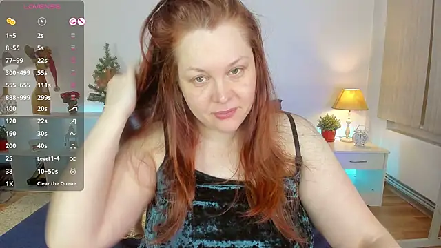 CutieGinger online show from January 25, 8:31 pm