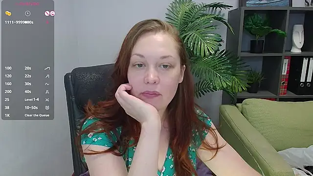CutieGinger online show from September 20, 6:20 pm