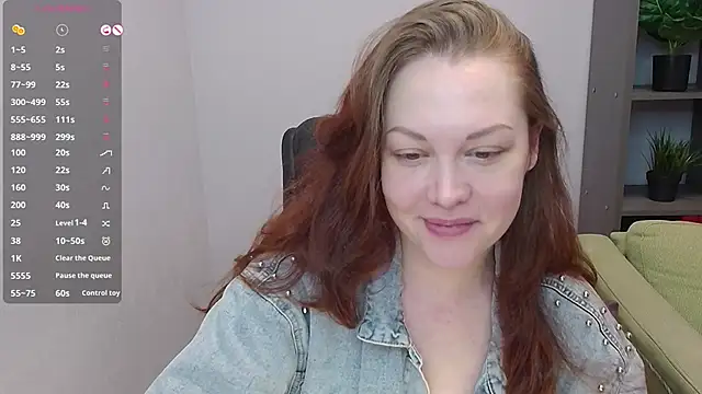 Snapshot of CutieGinger chatting on October 19, 1:56 pm CutieGinger online show from October 19, 1:56 pm