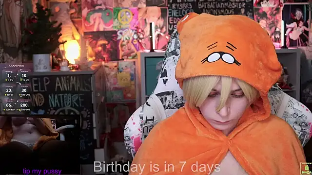 ShiroiFubuki online show from February 13, 4:07 pm