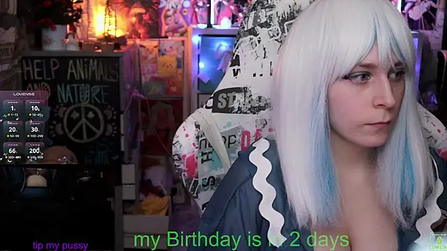 ShiroiFubuki online show from February 18, 5:21 pm