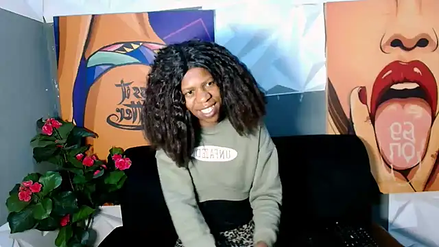Snapshot of Ebonystormxxx chatting on October 5, 4:55 am Ebonystormxxx online show from October 5, 4:55 am