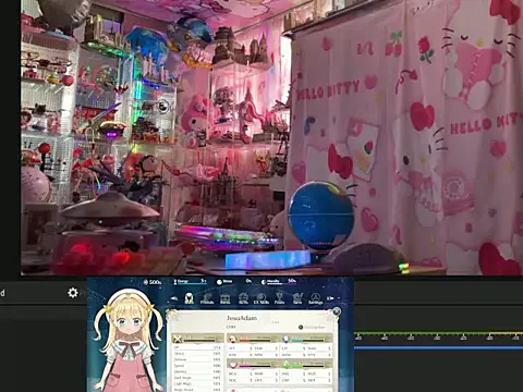 Snapshot of JesuAdam chatting on July 24, 2:09 am JesuAdam online show from July 24, 2:09 am