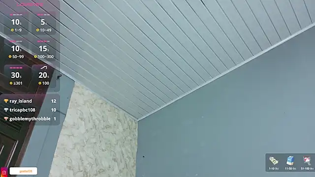 Snapshot of _Gretta chatting on October 11, 8:07 pm Gretta online show from October 11, 8:07 pm