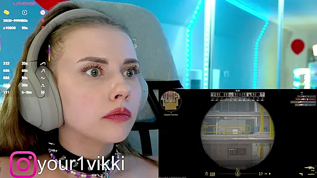 Snapshot of Vikki_Cheese chatting on March 13, 7:53 am Vikki Cheese online show from March 13, 7:53 am