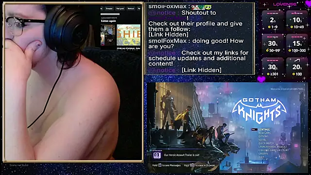 Snapshot of CryptidIndrid chatting on December 4, 9:46 pm CryptidIndrid online show from December 4, 9:46 pm