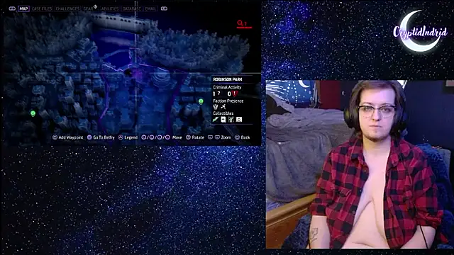 Snapshot of CryptidIndrid chatting on December 19, 12:34 am CryptidIndrid online show from December 19, 12:34 am