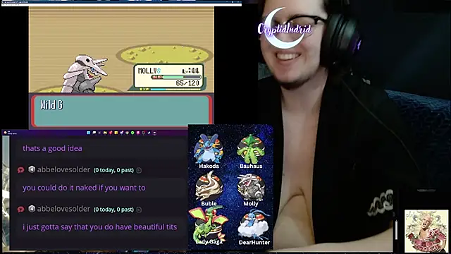 Snapshot of CryptidIndrid chatting on December 31, 11:49 pm CryptidIndrid online show from December 31, 11:49 pm