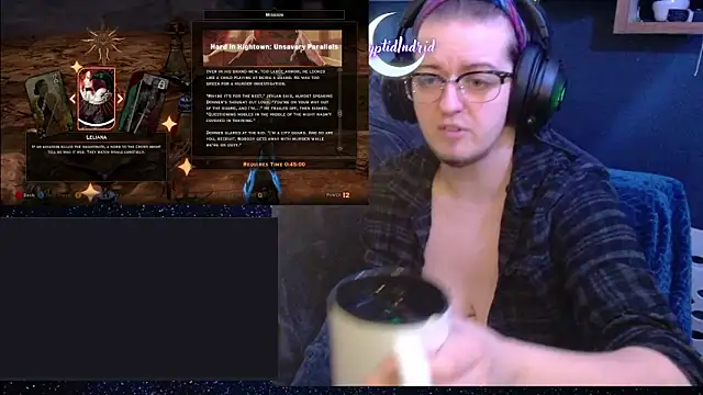 Snapshot of CryptidIndrid chatting on January 14, 9:51 pm CryptidIndrid online show from January 14, 9:51 pm