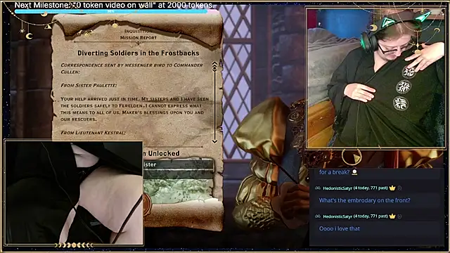 Snapshot of CryptidIndrid chatting on January 25, 7:49 pm CryptidIndrid online show from January 25, 7:49 pm