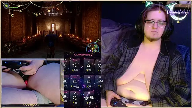 Snapshot of CryptidIndrid chatting on February 12, 7:02 am CryptidIndrid online show from February 12, 7:02 am