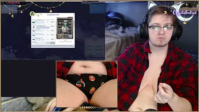 Snapshot of CryptidIndrid chatting on February 22, 7:25 pm CryptidIndrid online show from February 22, 7:25 pm