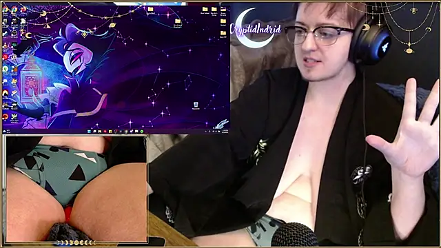 Snapshot of CryptidIndrid chatting on March 6, 1:27 am CryptidIndrid online show from March 6, 1:27 am