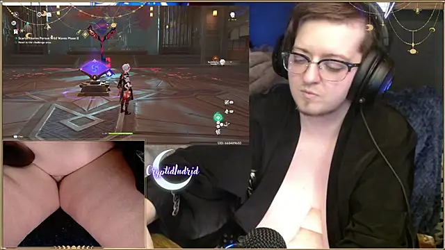 Snapshot of CryptidIndrid chatting on March 13, 3:33 am CryptidIndrid online show from March 13, 3:33 am