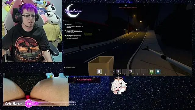 Snapshot of CryptidIndrid chatting on September 14, 12:54 am CryptidIndrid online show from September 14, 12:54 am