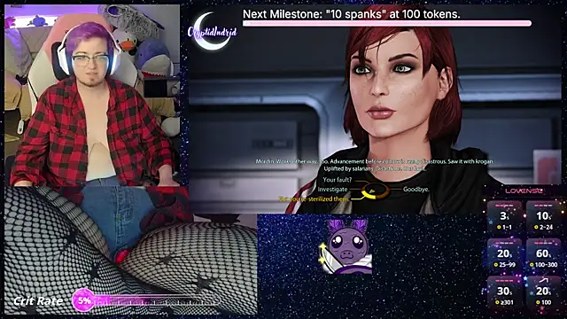 Snapshot of CryptidIndrid chatting on September 27, 10:48 pm CryptidIndrid online show from September 27, 10:48 pm