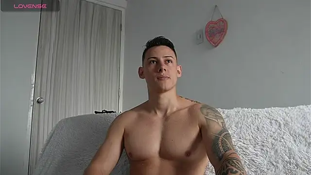 Muscle King Cum online show from March 26, 1:28 pm