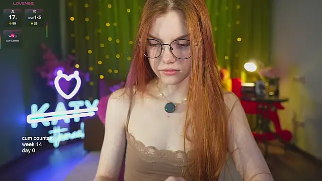 Katy  Ethereal online show from July 31, 3:17 am