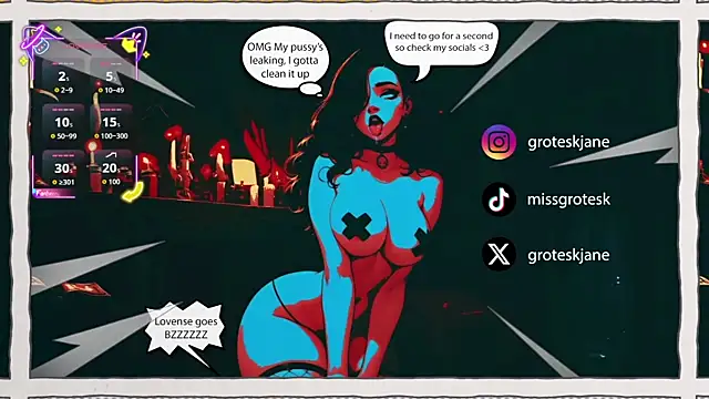 GroteskJane online show from March 21, 8:01 pm