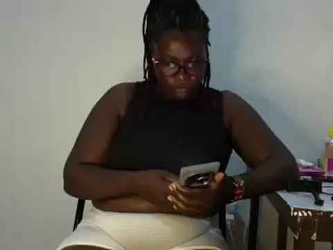 Snapshot of Nevvy_Pretty chatting on January 24, 2:07 am Nevvy Pretty online show from January 24, 2:07 am
