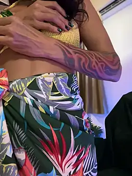 Snapshot of IzanamiTime chatting on January 3, 7:27 am IzanamiTime online show from January 3, 7:27 am