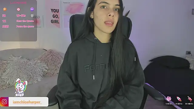 ChloeHarper  online show from February 21, 1:00 pm