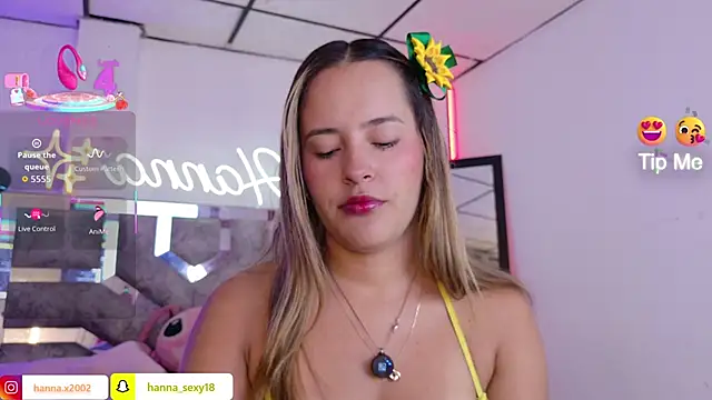 hanna sex18 online show from March 21, 8:52 am