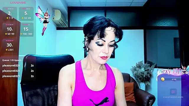 Snapshot of Silvia_Wallec chatting on February 8, 3:53 pm Silvia Wallec online show from February 8, 3:53 pm