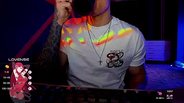 Snapshot of RODARRI chatting on January 25, 3:30 am RODARRI online show from January 25, 3:30 am