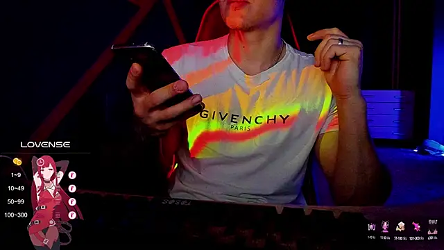 Snapshot of RODARRI chatting on February 18, 12:37 am RODARRI online show from February 18, 12:37 am