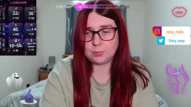 Fiery rexy online show from January 21, 2:15 pm