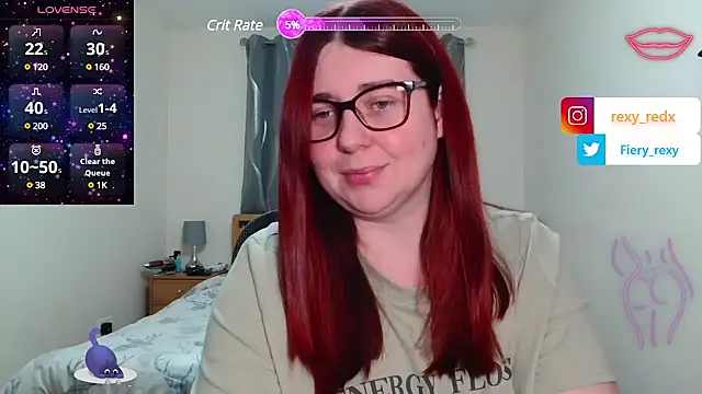 Fiery rexy online show from January 21, 9:36 pm