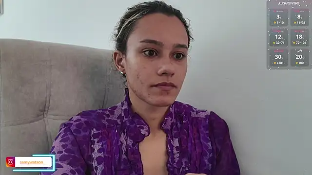 Snapshot of SamanthaWatson chatting on October 8, 1:53 pm SamanthaWatson online show from October 8, 1:53 pm