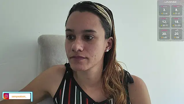 Snapshot of SamanthaWatson chatting on October 24, 6:37 pm SamanthaWatson online show from October 24, 6:37 pm