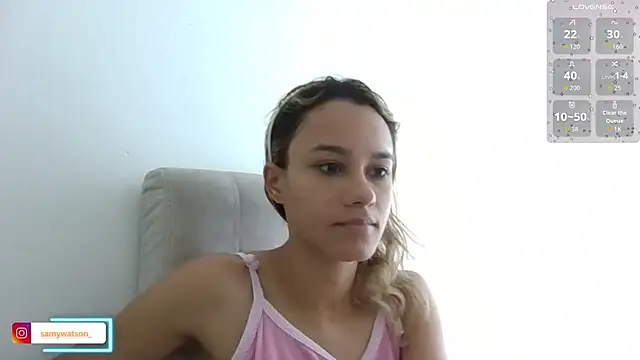 Snapshot of SamanthaWatson chatting on November 15, 2:35 pm SamanthaWatson online show from November 15, 2:35 pm