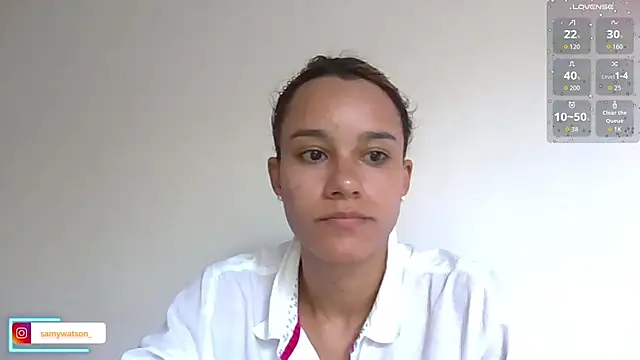 Snapshot of SamanthaWatson chatting on December 4, 8:39 pm SamanthaWatson online show from December 4, 8:39 pm