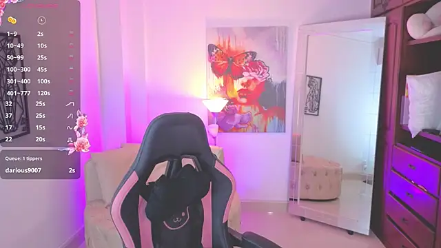 NATAASHA    online show from November 7, 7:03 pm