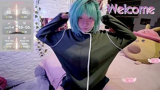 Akemilun online show from October 1, 8:37 pm