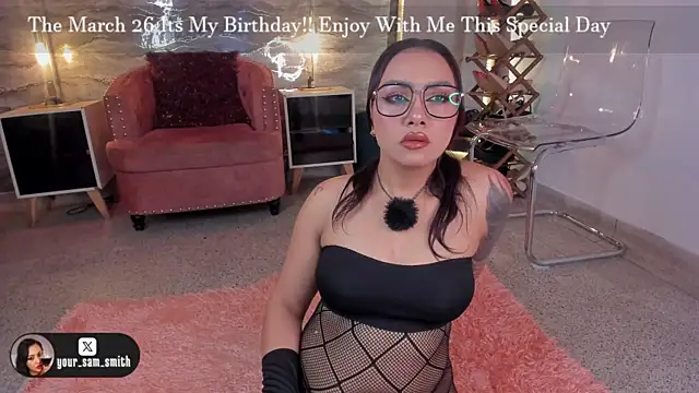 Snapshot of samara_smithh chatting on March 26, 3:34 am samara smithh online show from March 26, 3:34 am