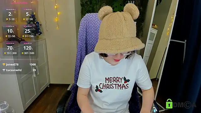 Melissa Wells online show from December 22, 3:00 am