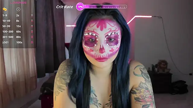 black wiidow online show from October 18, 10:21 pm