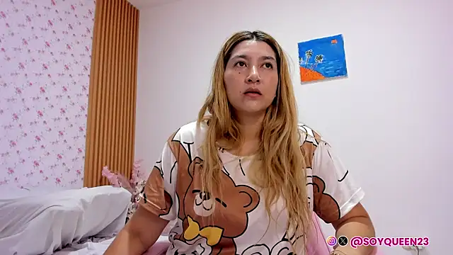 Snapshot of Soyqueen chatting on February 16, 5:14 am Soyqueen online show from February 16, 5:14 am