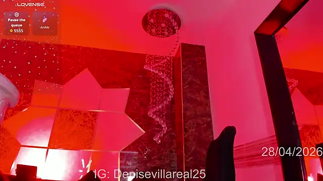 Snapshot of DeniseVillareal chatting on April 28, 5:34 am DeniseVillareal online show from April 28, 5:34 am