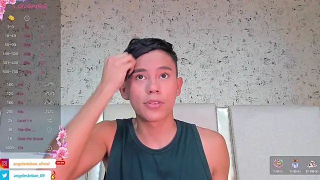 Angel esteban fx online show from March 12, 3:46 am