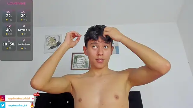 Angel esteban fx online show from November 24, 3:39 am